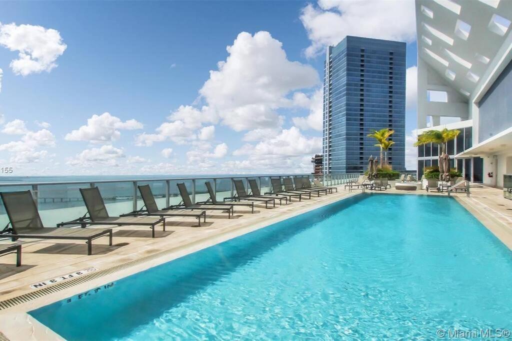 Lovely Upscale Condo Gorgeous View 2Bd 2Bath In Brickell Майами Экстерьер фото