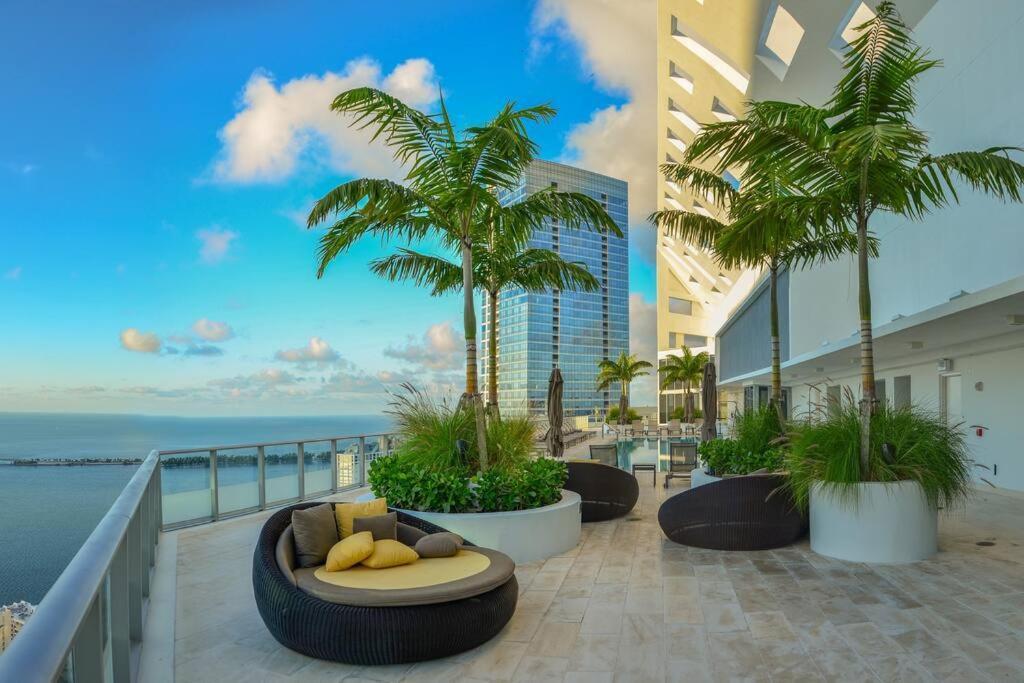 Lovely Upscale Condo Gorgeous View 2Bd 2Bath In Brickell Майами Экстерьер фото